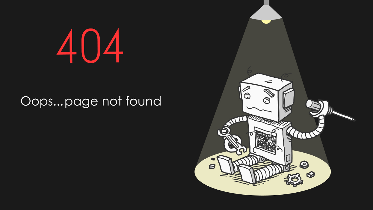 404 Fehler - Seite kann nicht angezeigt werden.